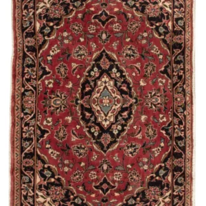 Tapete persa - Keshan - 108 x 77 cm - vermelho