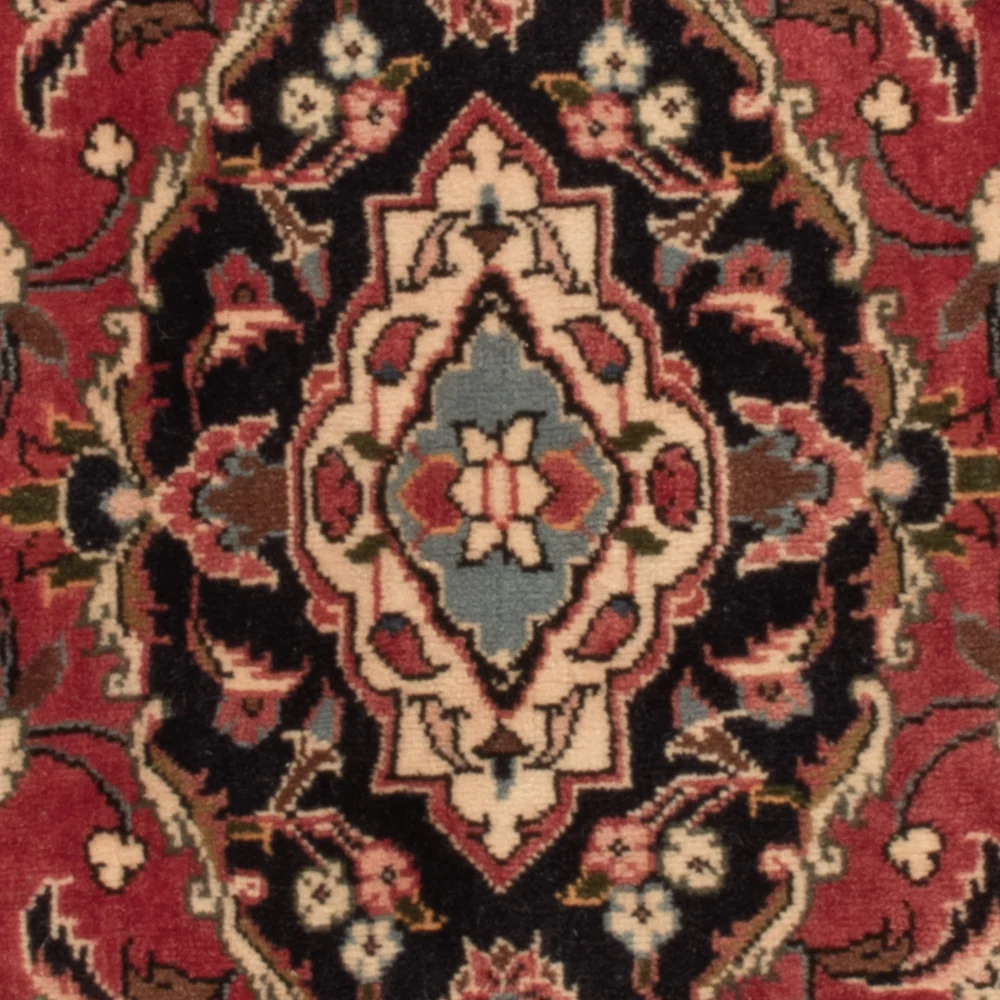 Tapete persa - Keshan - 108 x 77 cm - vermelho