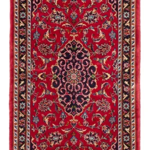 Tapete persa - Keshan - 130 x 68 cm - vermelho