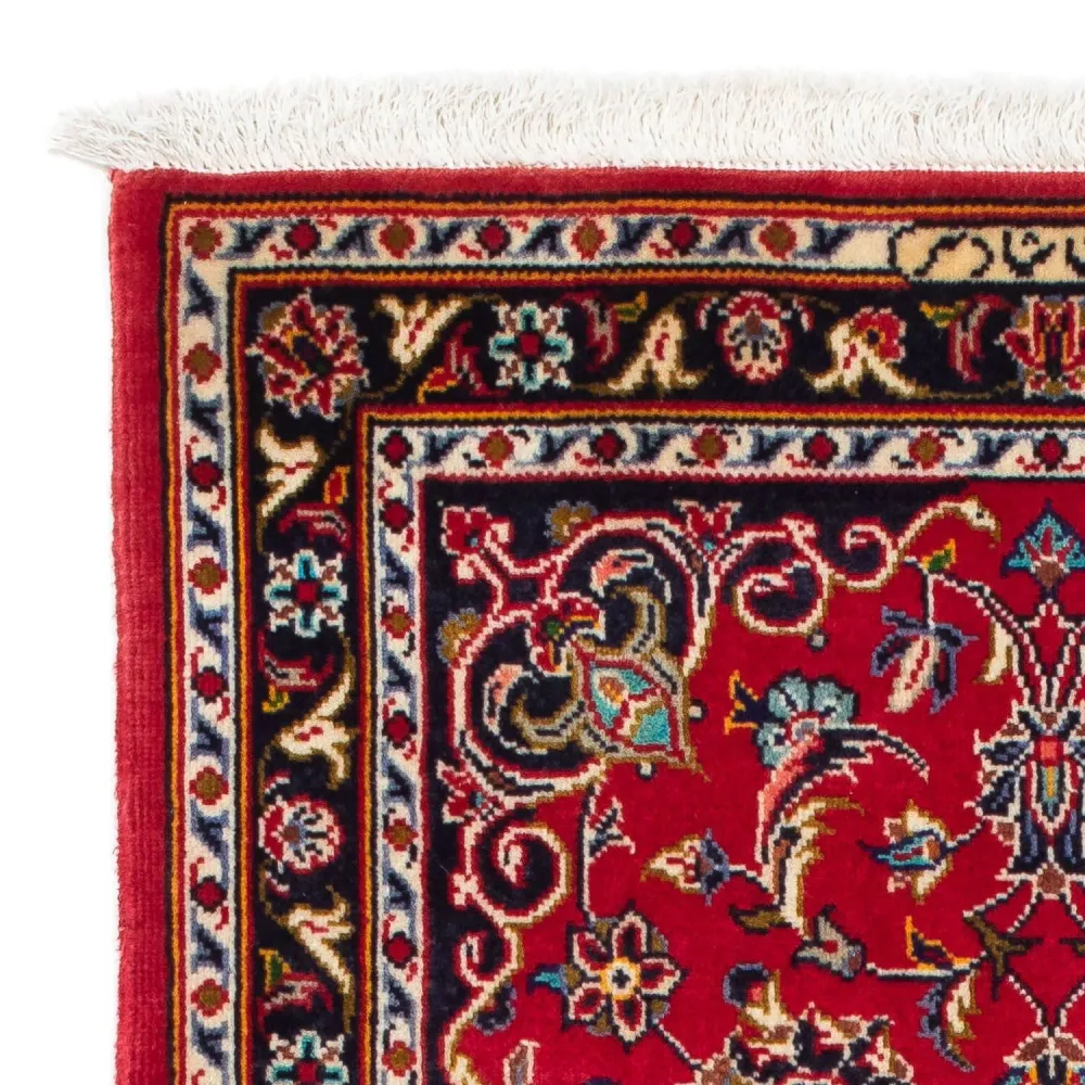 Tapete persa - Keshan - 130 x 68 cm - vermelho