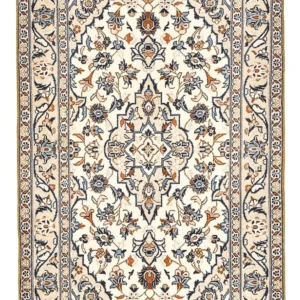 Tapete persa - Keshan - 157 x 95 cm - areia