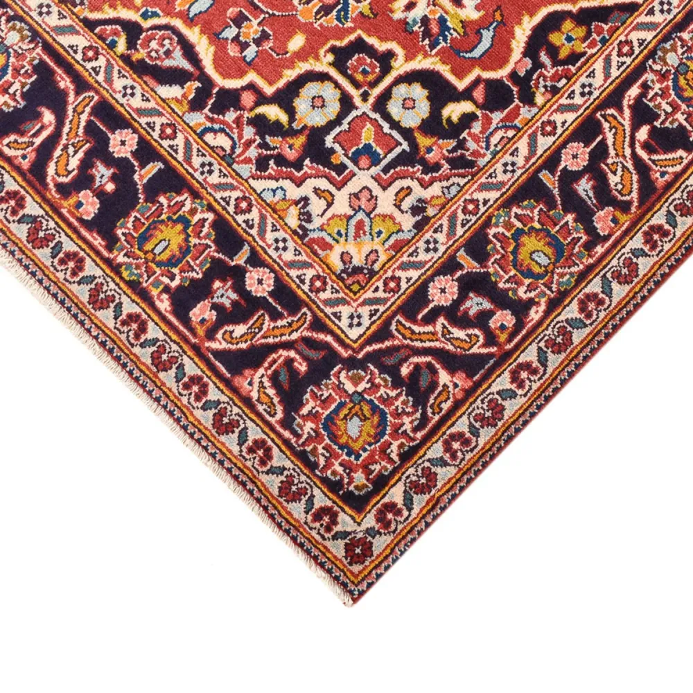 Tapete persa - Keshan - 210 x 127 cm - vermelho claro