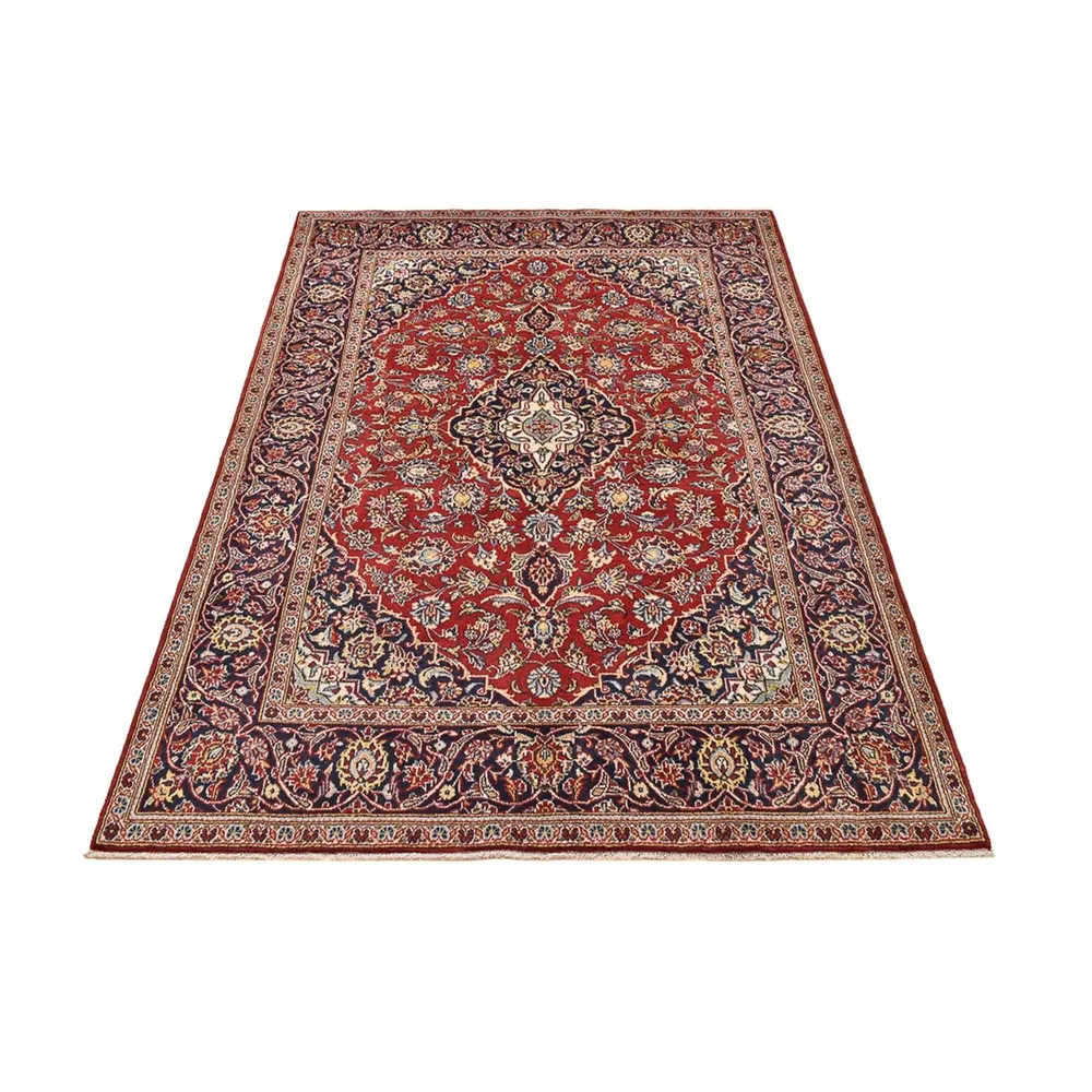 Tapete persa - Keshan - 216 x 138 cm - vermelho