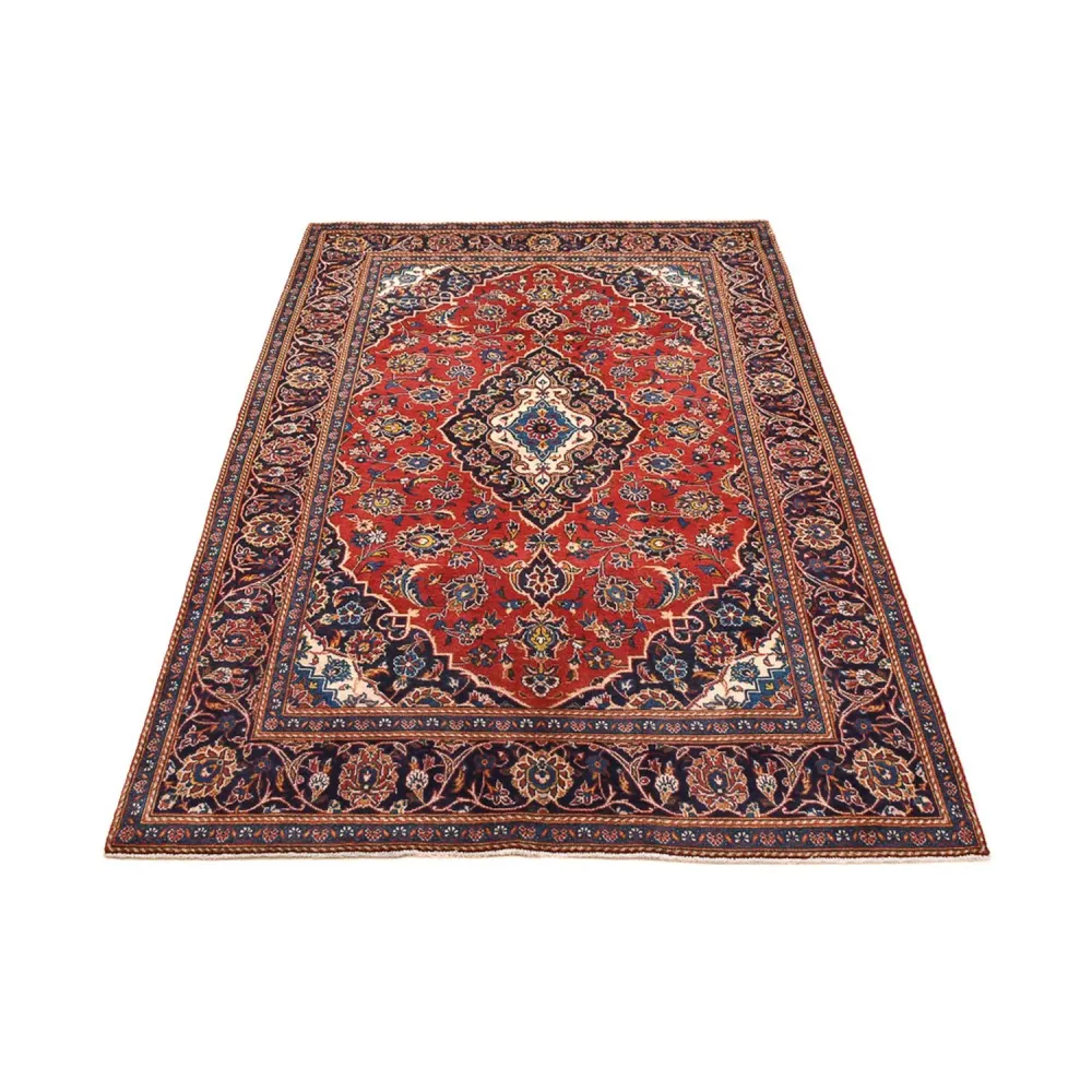 Tapete persa - Keshan - 227 x 140 cm - vermelho