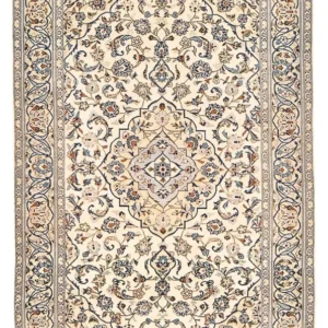 Tapete persa - Keshan - 249 x 145 cm - areia