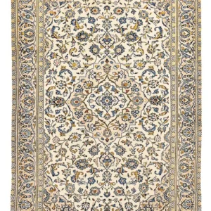 Tapete persa - Keshan - 264 x 145 cm - areia