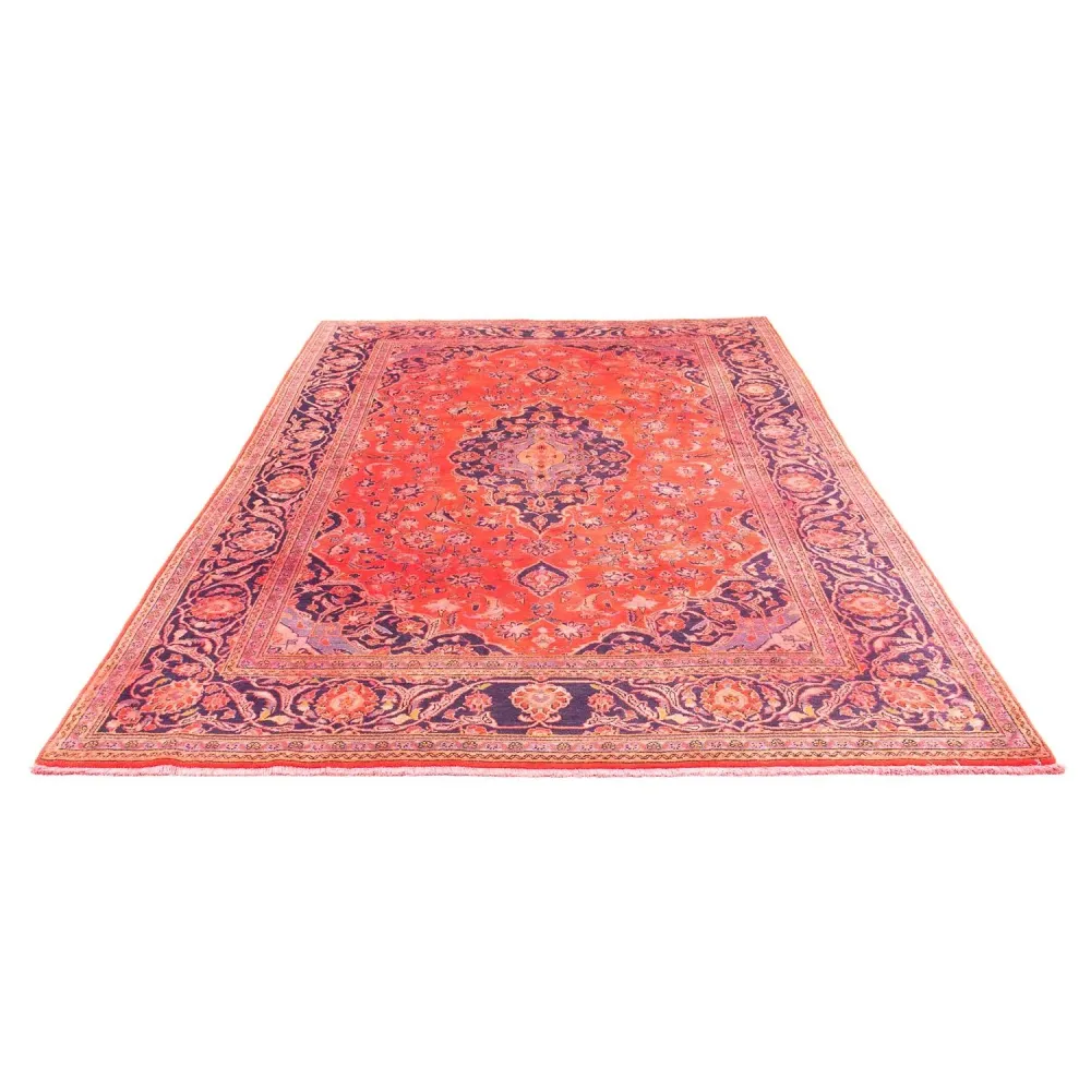 Tapete persa - Keshan - 277 x 170 cm - vermelho claro