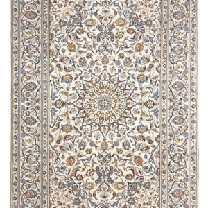 Tapete persa - Keshan - 290 x 200 cm - bege