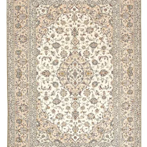 Tapete persa - Keshan - 290 x 205 cm - bege