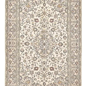Tapete persa - Keshan - 293 x 192 cm - bege
