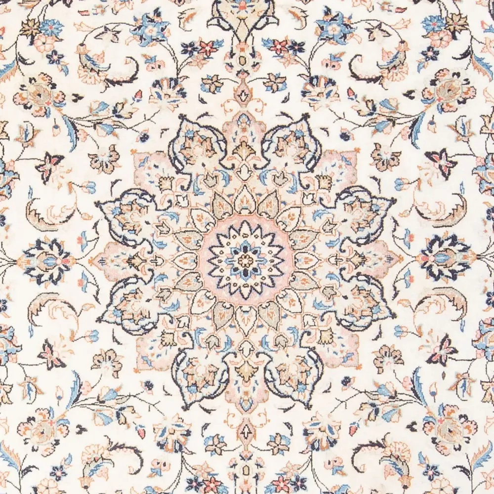 Tapete persa - Keshan - 293 x 195 cm - creme