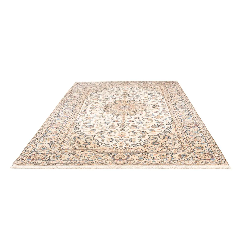 Tapete persa - Keshan - 293 x 195 cm - creme