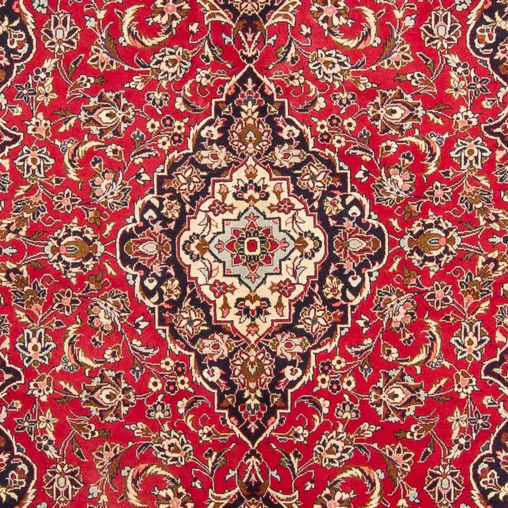 Tapete persa - Keshan - 293 x 200 cm - vermelho