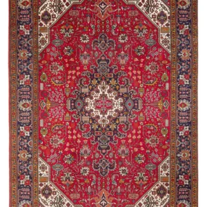 Tapete persa - Keshan - 294 x 202 cm - vermelho