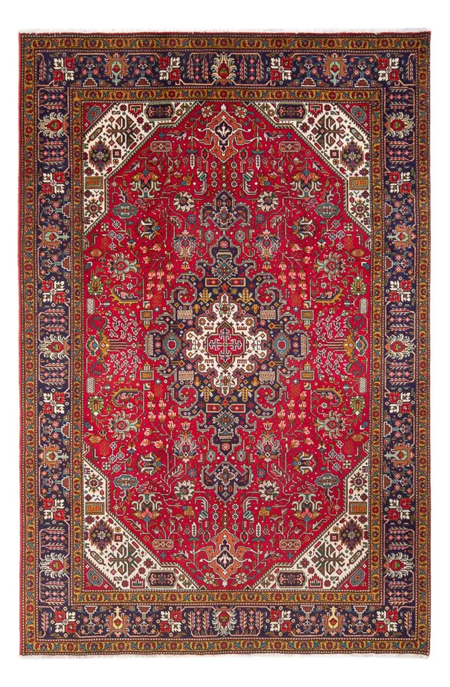 Tapete persa - Keshan - 294 x 202 cm - vermelho