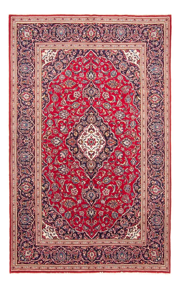 Tapete persa - Keshan - 296 x 194 cm - vermelho