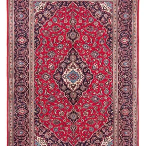 Tapete persa - Keshan - 297 x 197 cm - vermelho