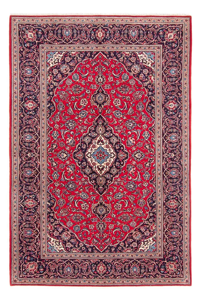 Tapete persa - Keshan - 297 x 197 cm - vermelho