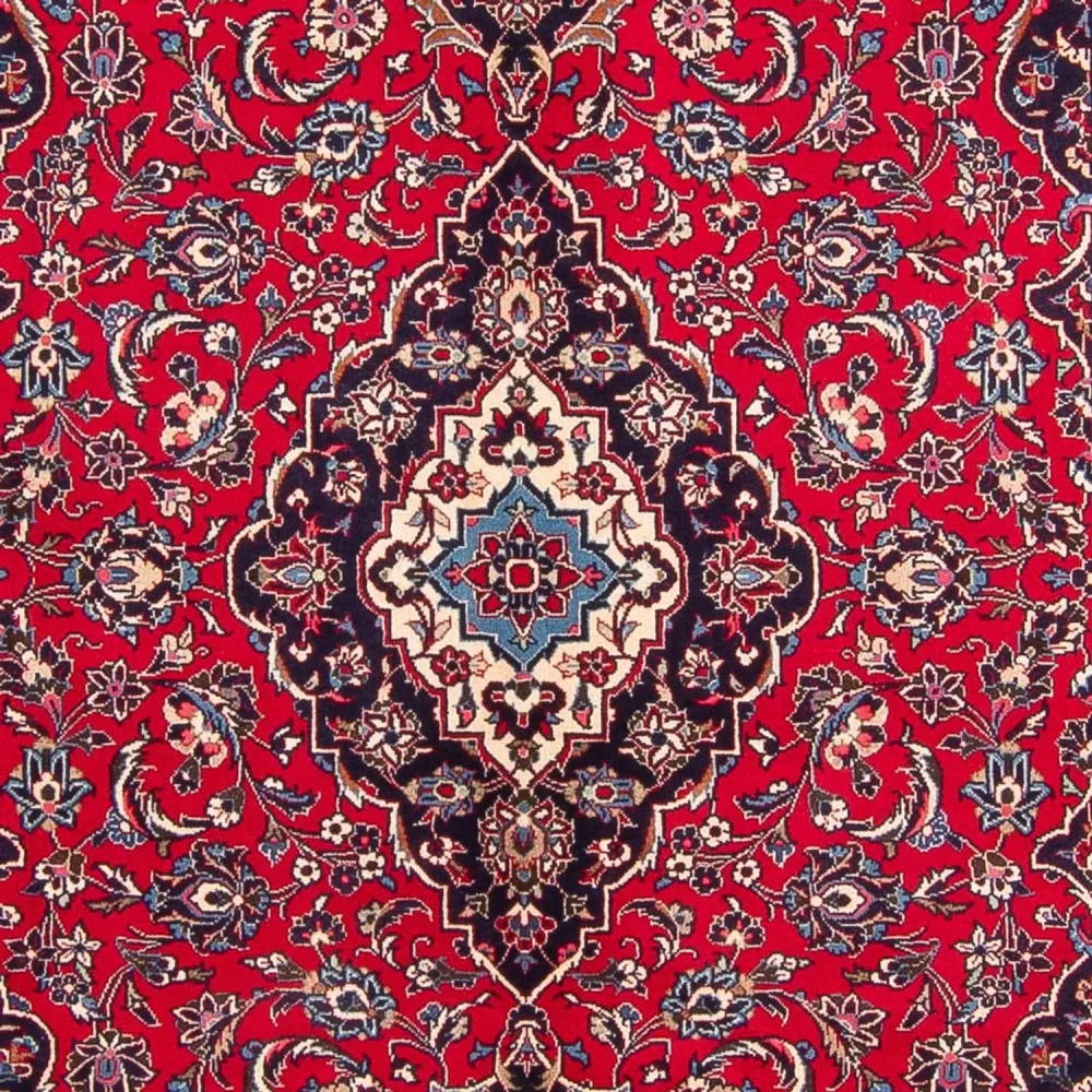 Tapete persa - Keshan - 297 x 197 cm - vermelho