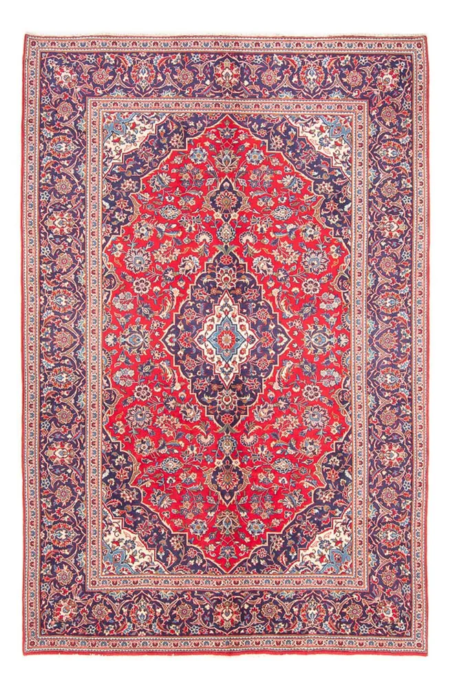 Tapete persa - Keshan - 297 x 200 cm - vermelho