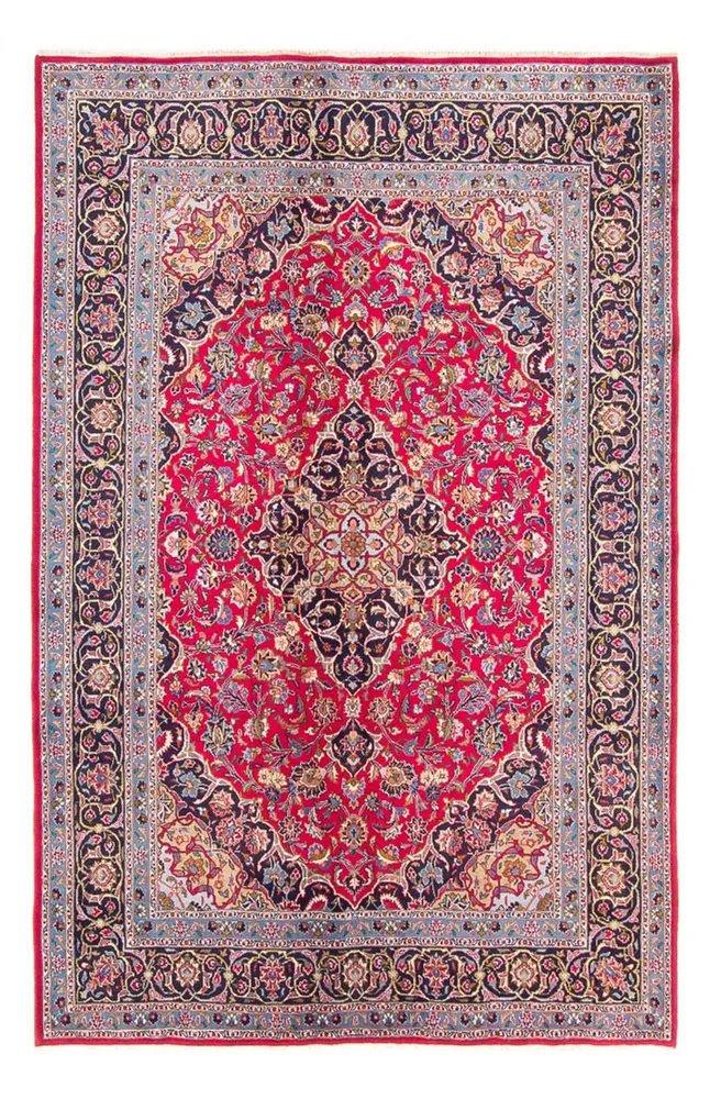 Tapete persa - Keshan - 298 x 200 cm - vermelho