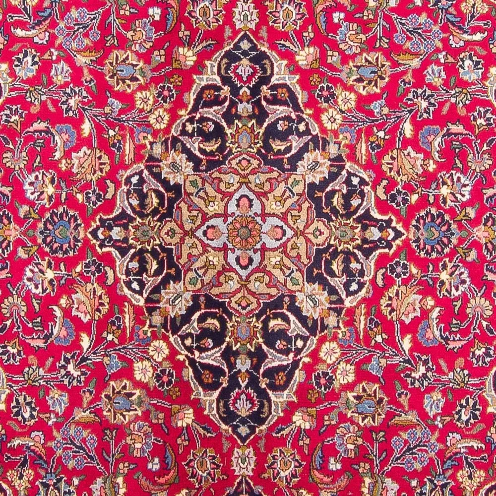 Tapete persa - Keshan - 298 x 200 cm - vermelho
