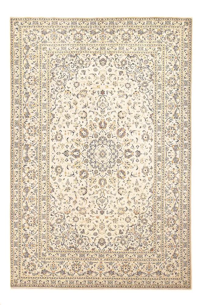 Tapete persa - Keshan - 298 x 202 cm - bege