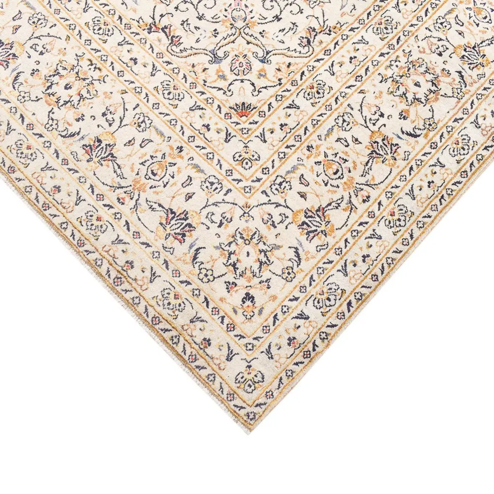 Tapete persa - Keshan - 298 x 202 cm - bege