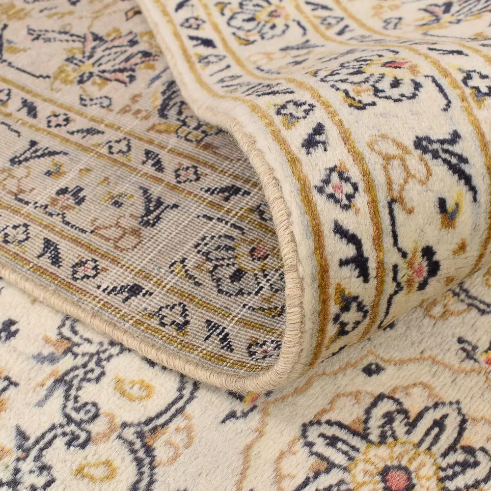 Tapete persa - Keshan - 298 x 202 cm - bege
