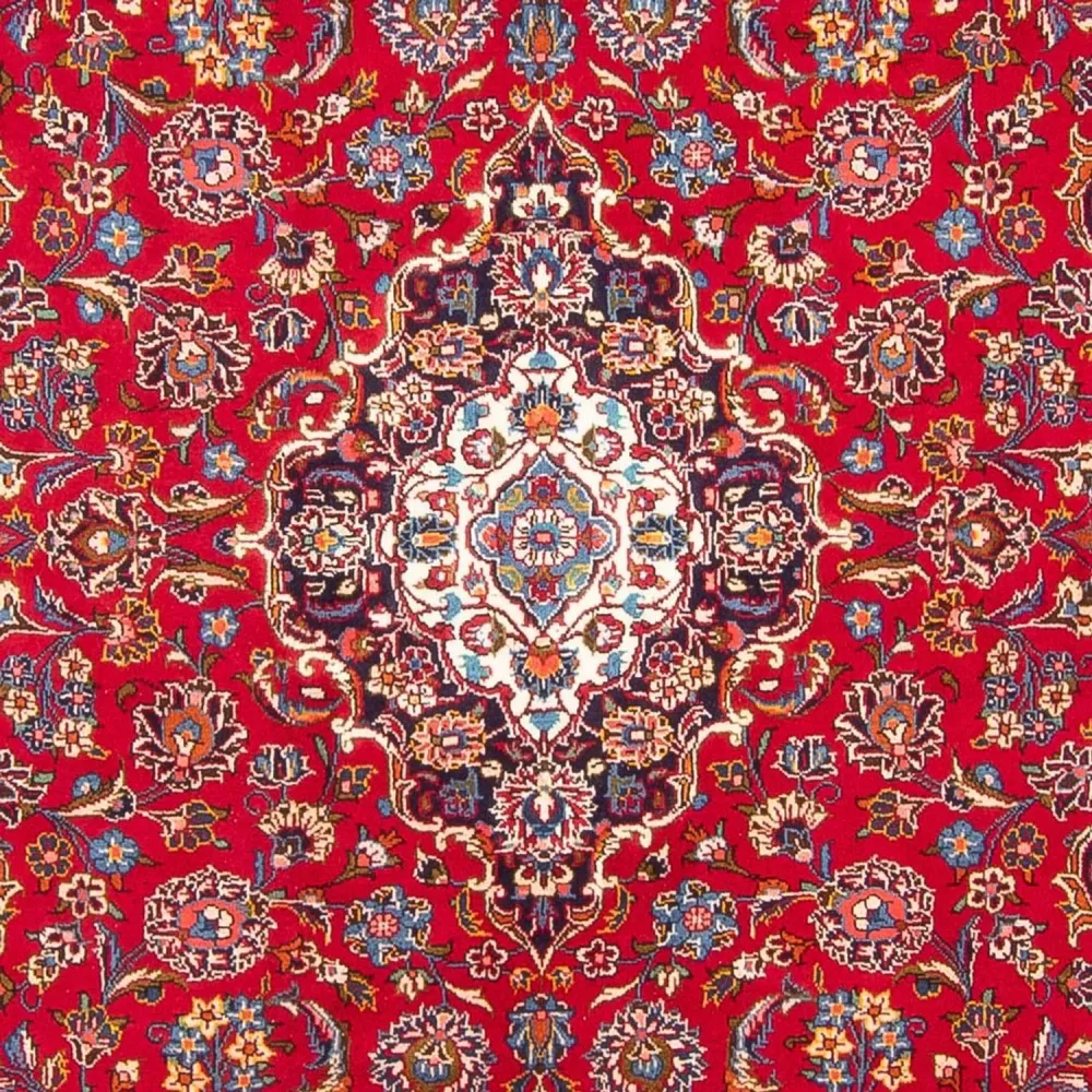 Tapete persa - Keshan - 300 x 197 cm - vermelho