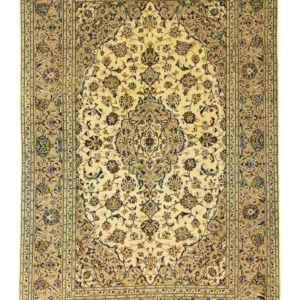 Tapete persa - Keshan - 300 x 198 cm - bege
