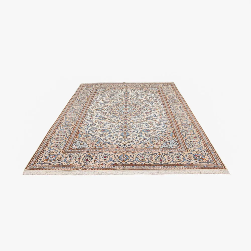 Tapete persa - Keshan - 303 x 200 cm - bege