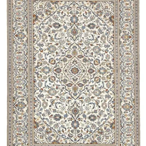 Tapete persa - Keshan - 304 x 200 cm - areia