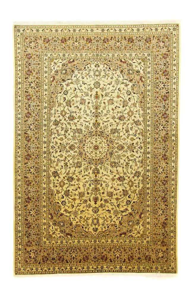 Tapete persa - Keshan - 305 x 195 cm - bege