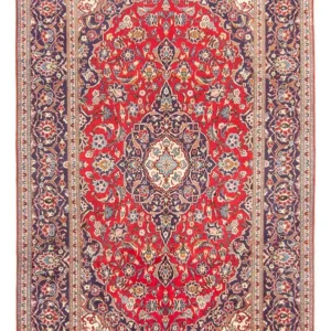 Tapete persa - Keshan - 310 x 192 cm - vermelho
