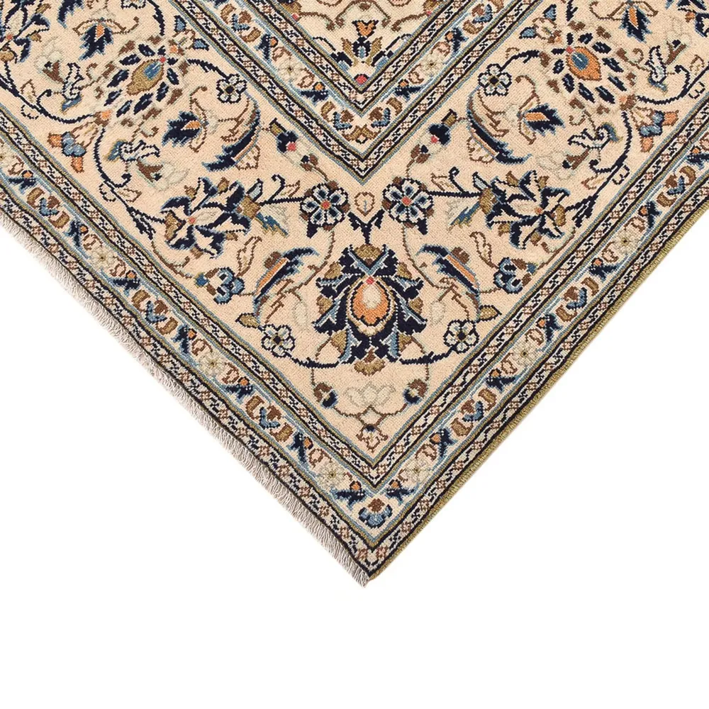 Tapete persa - Keshan - 310 x 196 cm - bege claro