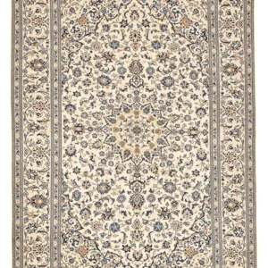Tapete persa - Keshan - 310 x 196 cm - bege claro