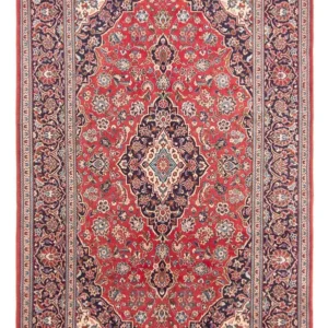 Tapete persa - Keshan - 310 x 198 cm - vermelho