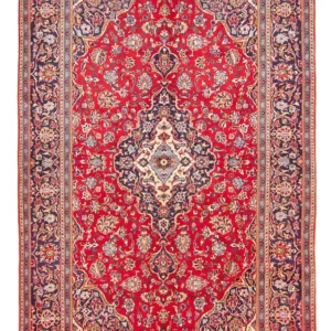 Tapete persa - Keshan - 310 x 200 cm - vermelho