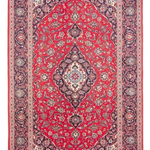 Tapete persa - Keshan - 311 x 200 cm - vermelho