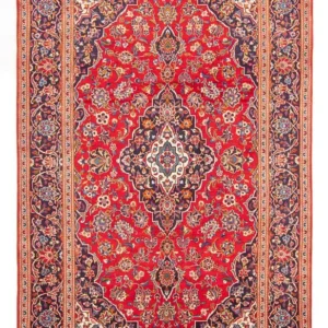 Tapete persa - Keshan - 315 x 195 cm - vermelho