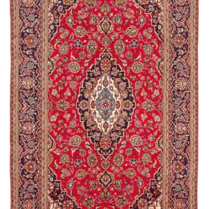 Tapete persa - Keshan - 325 x 198 cm - vermelho