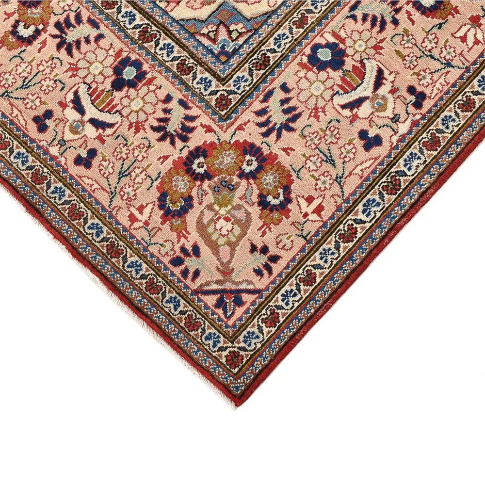 Tapete persa - Keshan - 326 x 209 cm - vermelho claro