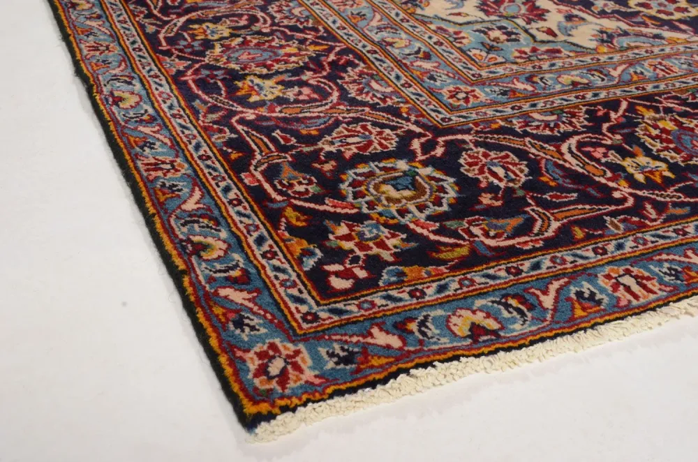 Tapete persa - Keshan - 332 x 231 cm - vermelho