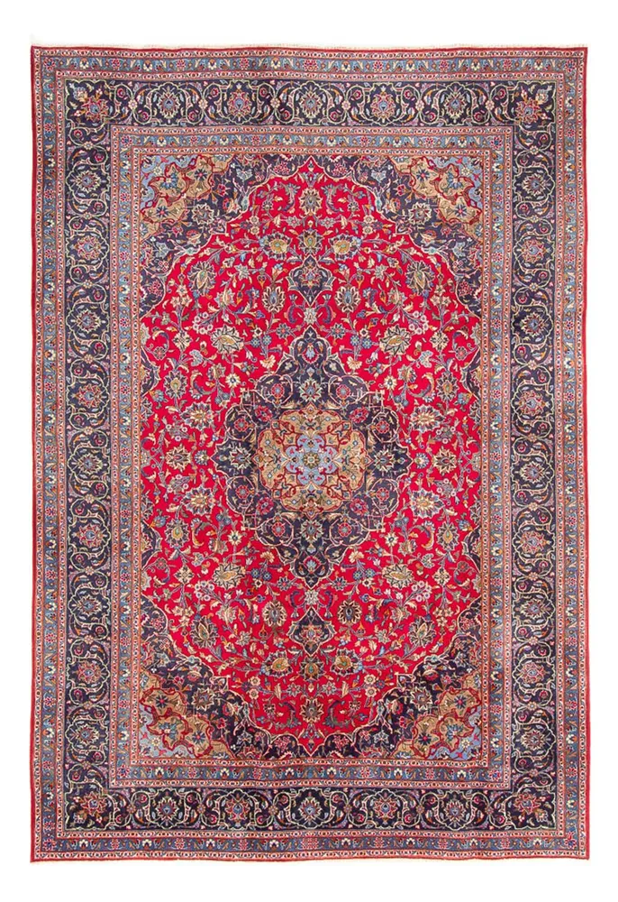 Tapete persa - Keshan - 337 x 238 cm - vermelho