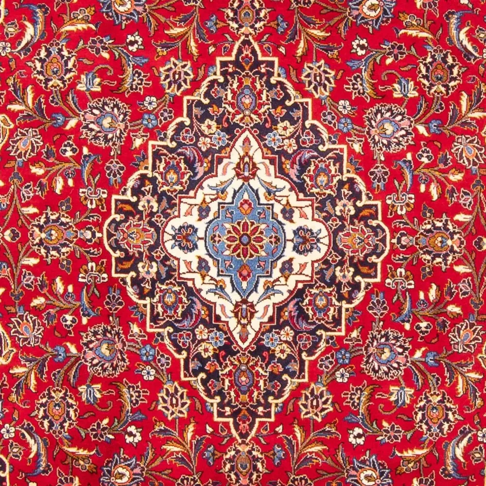 Tapete persa - Keshan - 340 x 220 cm - vermelho