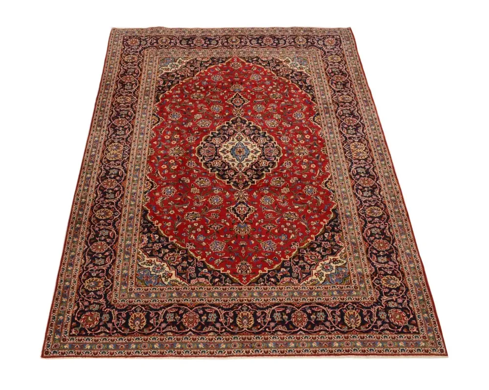 Tapete persa - Keshan - 346 x 253 cm - vermelho