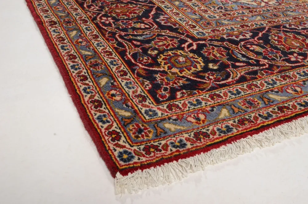 Tapete persa - Keshan - 347 x 240 cm - vermelho