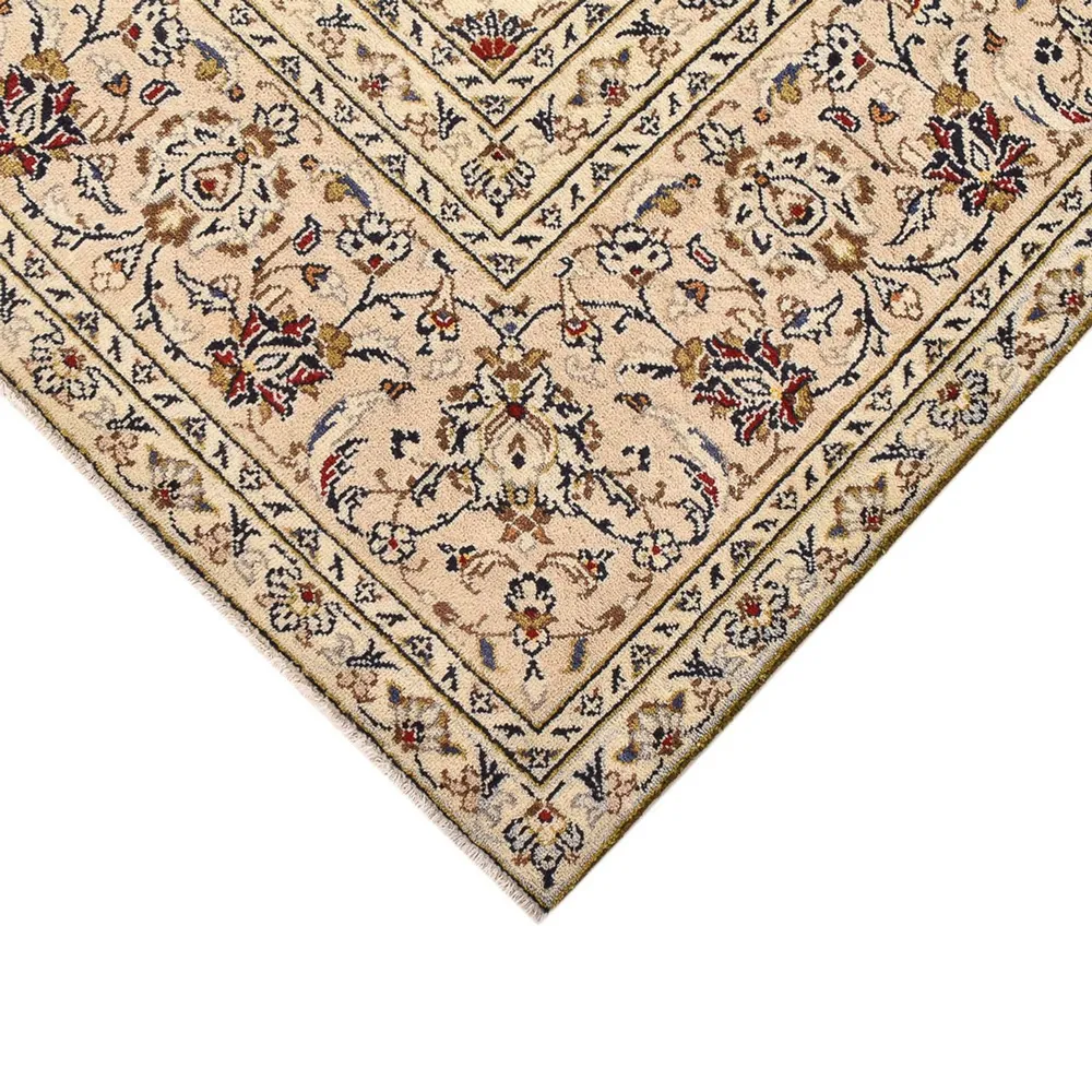 Tapete persa - Keshan - 349 x 235 cm - areia
