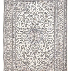 Tapete persa - Keshan - 350 x 242 cm - cinzento